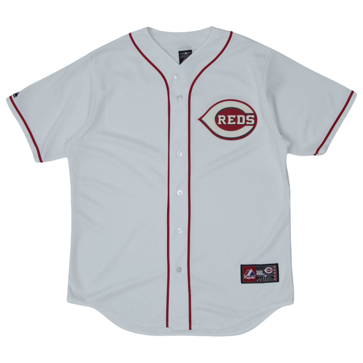 Vintage Cincinnati Reds Majestic Authentic MLB Jersey Made in USA Size L - Fashion Rerun Vintage Migration_Jersey