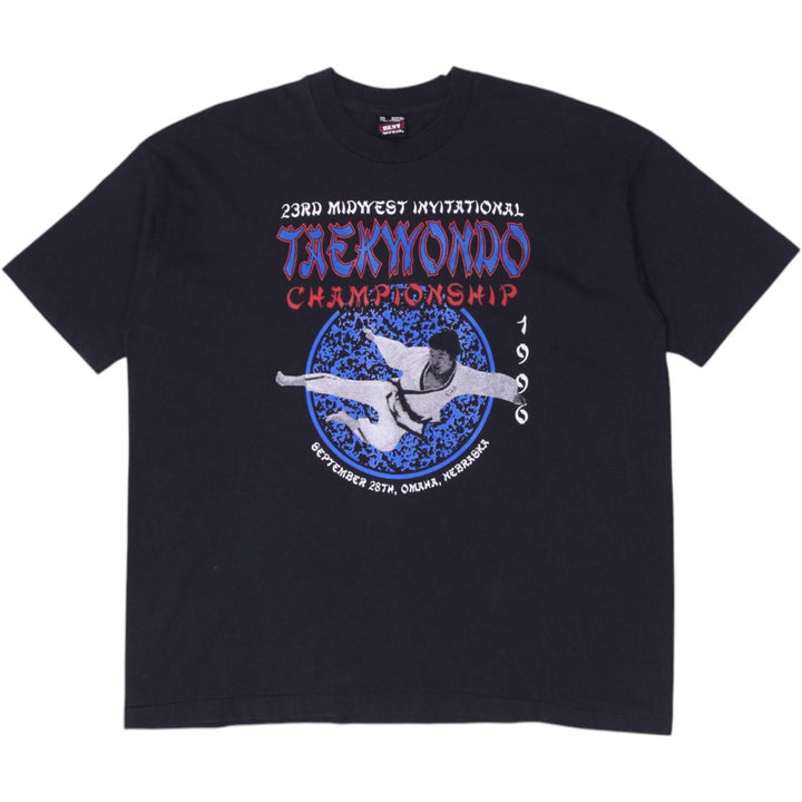 Vintage 23rd Midwest Invitational Taekwondo Championship T-Shirt Made In USA