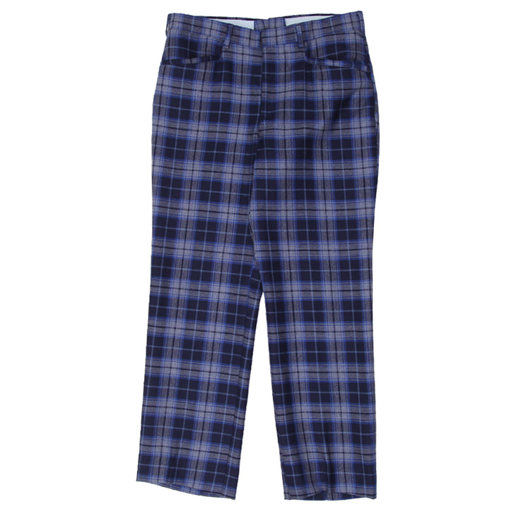 Vintage Nash Pants Plaid Pure Virgin Wool Pants - Fashion Rerun Vintage Migration_Pants