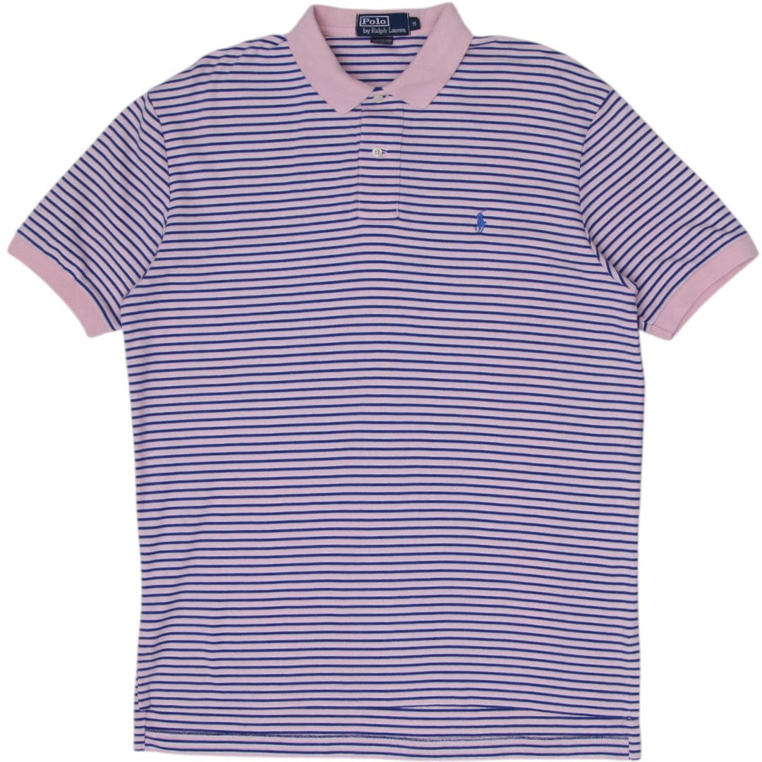 Ralph Lauren Polo Striped Casual Short Sleeve Polo Shirt Size M | Migration_T-Shirts | Fashion Rerun