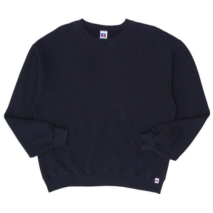 Vintage Russell Athletic Black Crewneck Sweatshirt