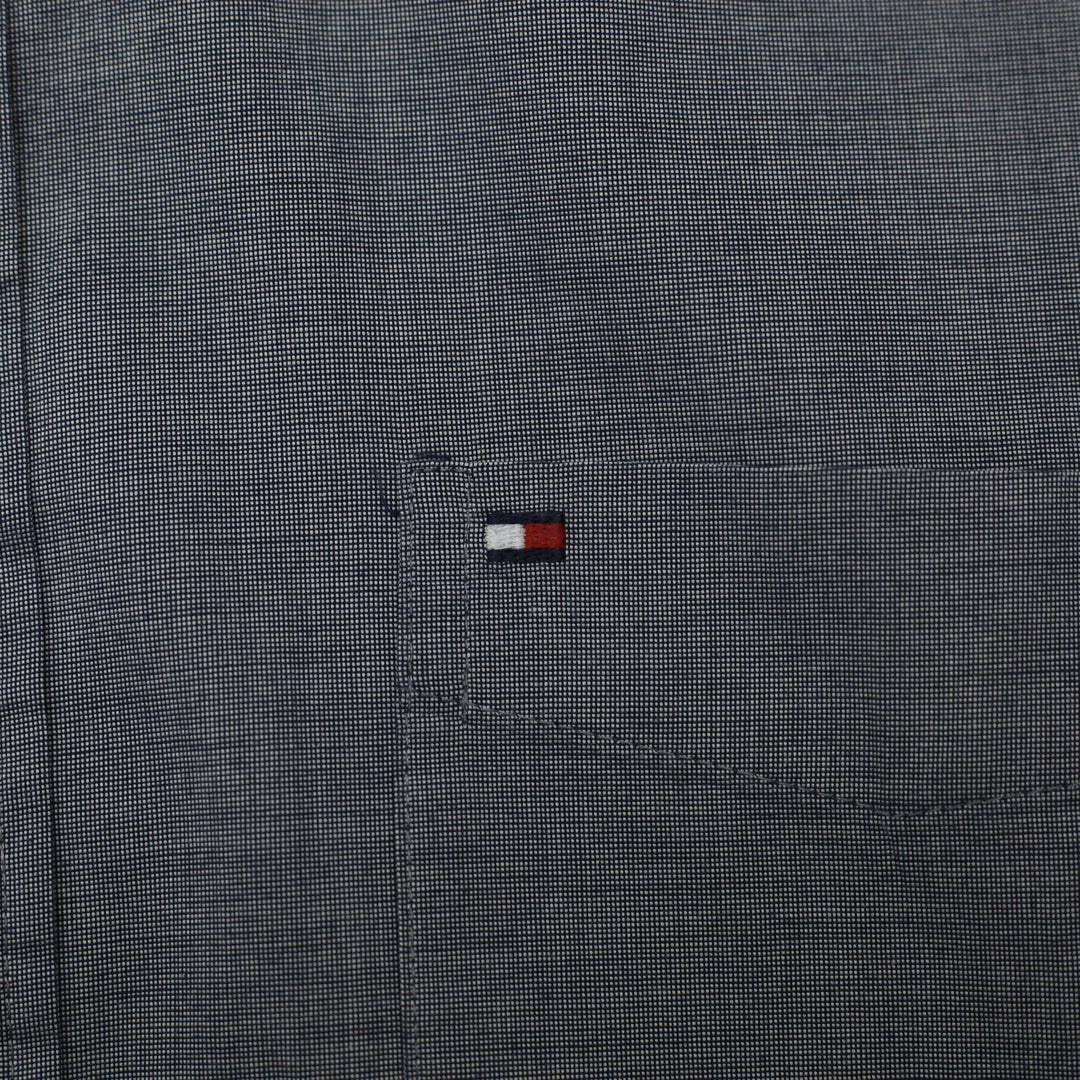 Mens Tommy Hilfiger Classic Fit Long Sleeve Button-Down Shirt Size L
