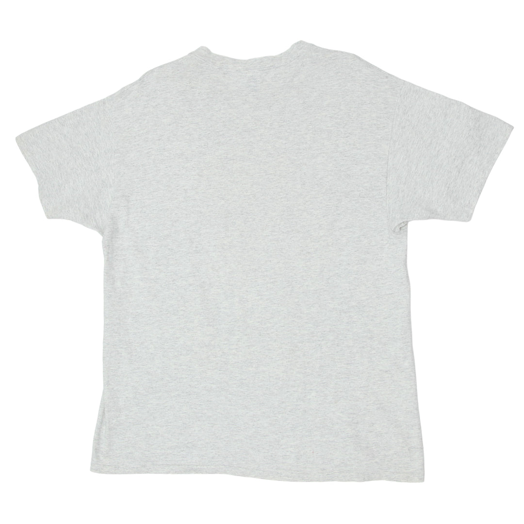 1995 Vintage Homer Simpsons T-Shirt Single Stitch Gray Hanes XL