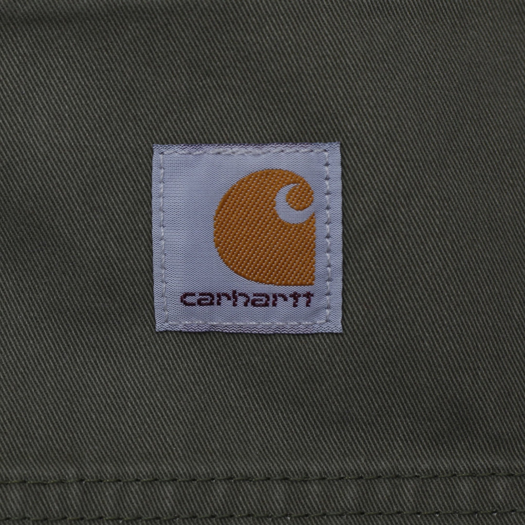 Mens Carhartt B324-ARG Utility Work Pants Green Relaxed Fit