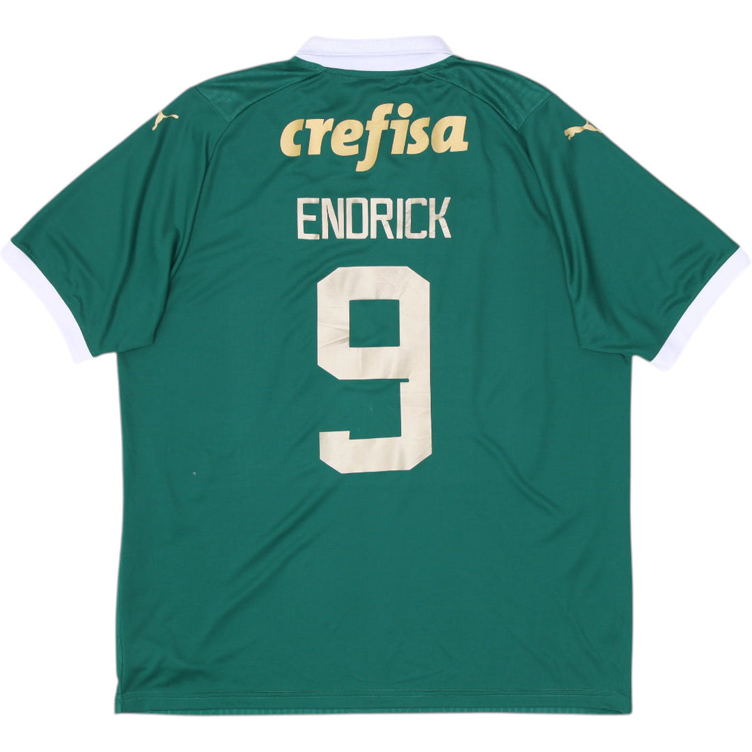 Mens Puma 2023–2024 Palmeiras Soccer Jersey Green Team Logo Size XXL