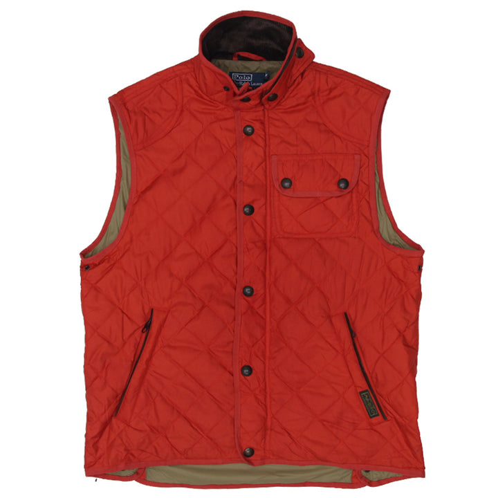 Vintage Polo Ralph Lauren Quilted Vest Size M - Fashion Rerun Vintage Migration_Jacket