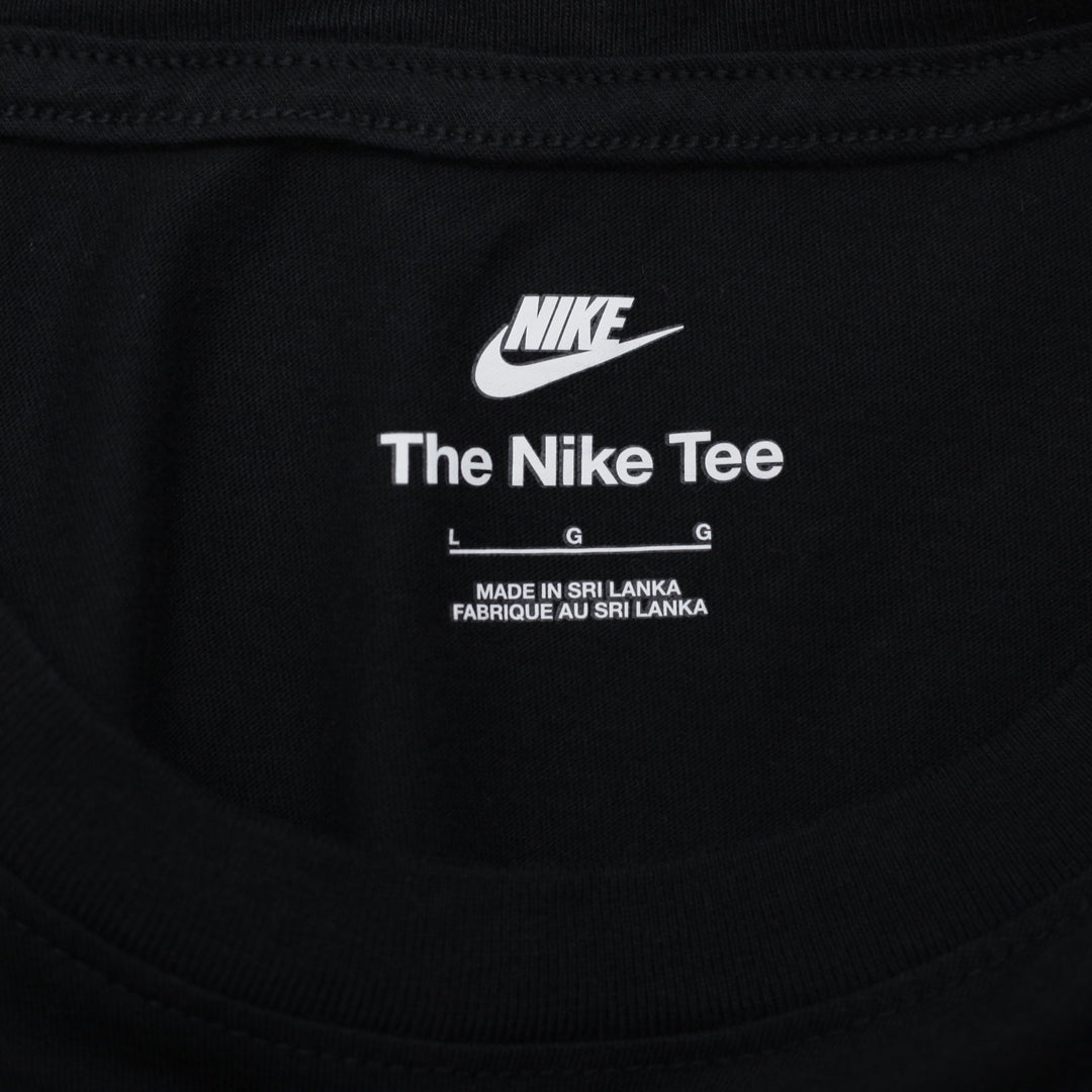 Mens The Nike Tee Black T-Shirt Embroidered Logo Size L