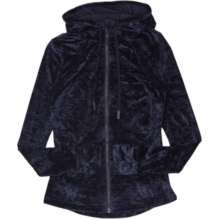 Ladies Lululemon Velvet Hooded Define Zip Up Jacket Size 6