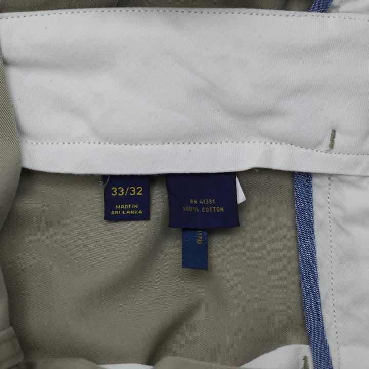 Mens Polo Ralph Lauren Relaxed Fit Cotton Chino Pants Size 33/32 | Migration_Pants - Detail View | Fashion Rerun