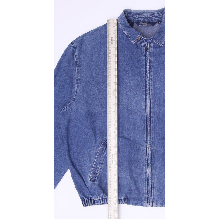 Vintage 90s Polo Ralph Lauren Denim Jacket Made in USA Size L