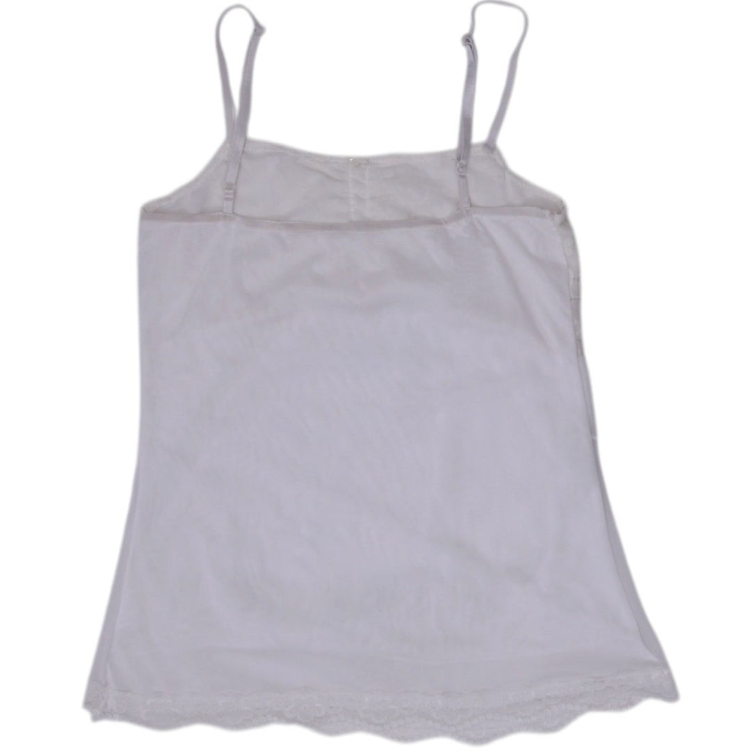 Y2K Ladies Camisole Lace Layered Strappy Top Size XS