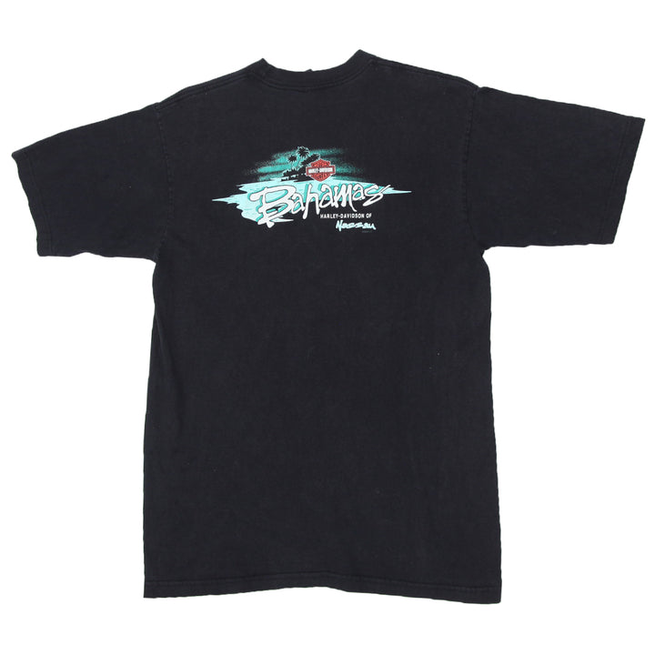 Vintage Harley Davidson Bahamas T-Shirt Black L