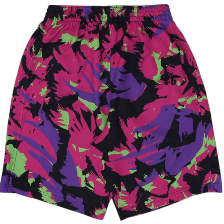 Champion Ultrafuse Multi Color Abstract Pattern Boardshorts Size M | Migration_Shorts - Side View | Fashion Rerun
