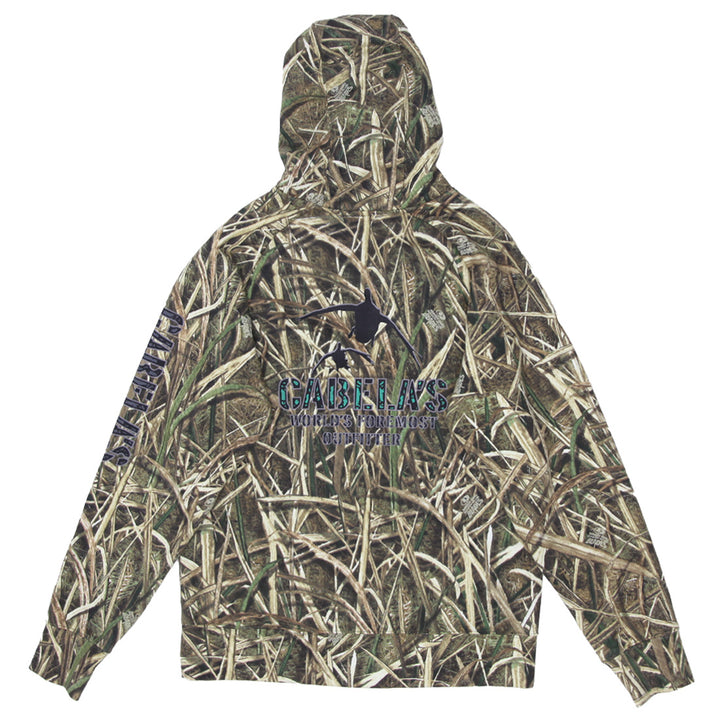 Mens Cabela's Forest Camo Hoodie - Fashion Rerun Vintage Migration_Sweaters
