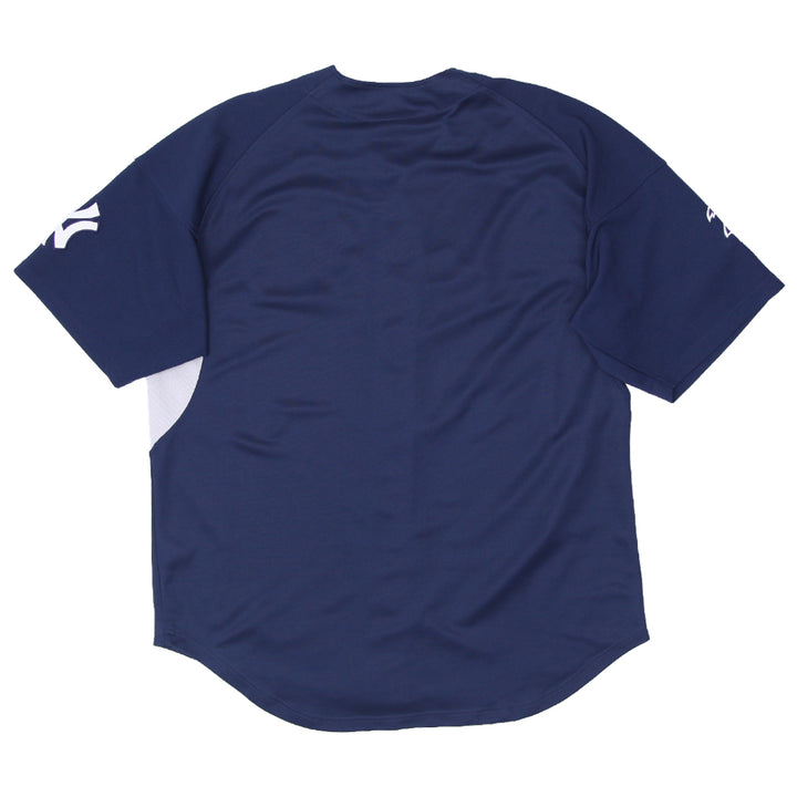 Vintage 90's Nike Team New York Yankees Baseball Jersey Size L, Navy Blue - Fashion Rerun Vintage Migration_Jersey