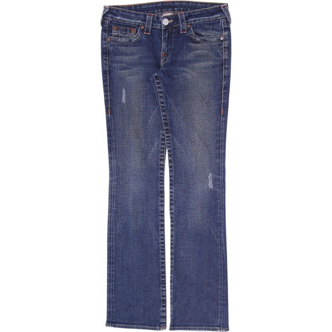 Y2K Ladies True Religion Johnny Straight Leg Jeans Made in USA Size 29