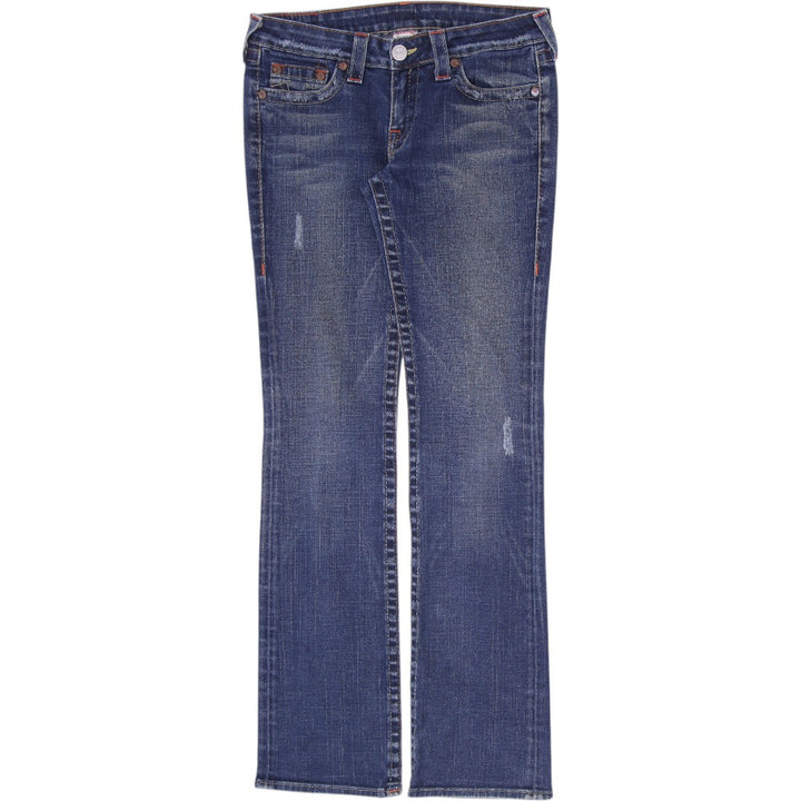 Y2K Ladies True Religion Johnny Straight Leg Jeans Made in USA Size 29