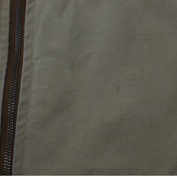Vintage Carhartt Duck Canvas Quilted Insulated Vest Size M