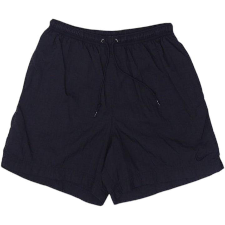 Vintage Ladies Nike Adjustable Waistband Black Sports Nylon Shorts | Migration_Shorts | Fashion Rerun