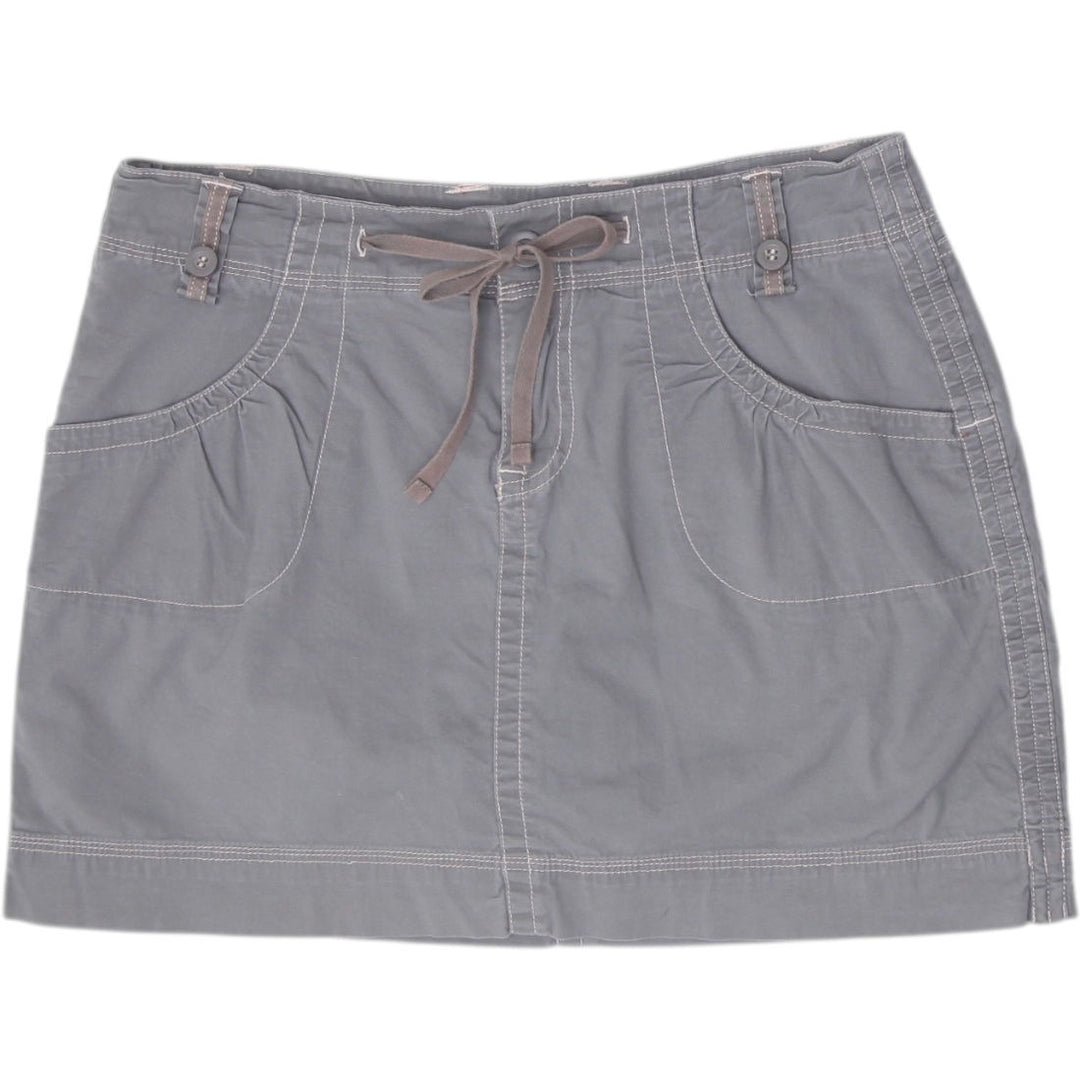 Y2K Ladies Drawstring Utility Cargo Mini Skirt Size 10