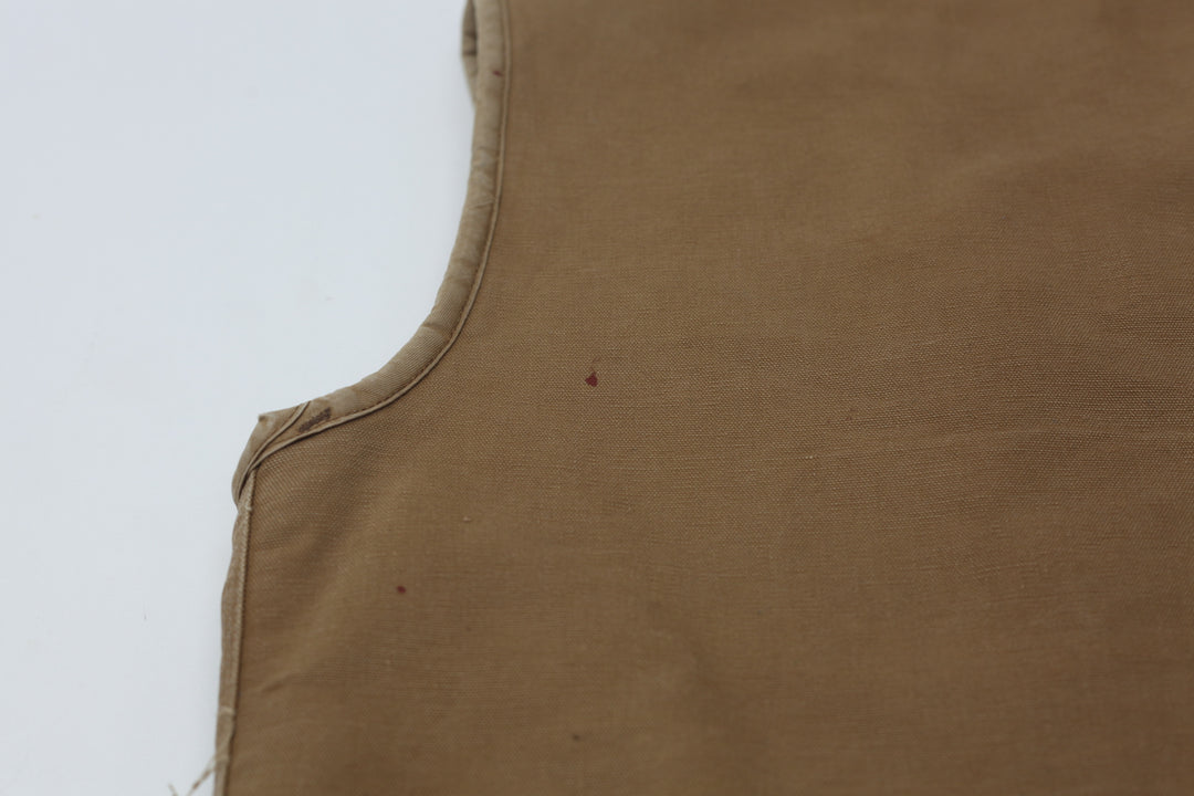 Vintage Carhartt Sherpa Fleece Lined Full Zip Work Vest | Migration_Vests - View 7 | Fashion Rerun