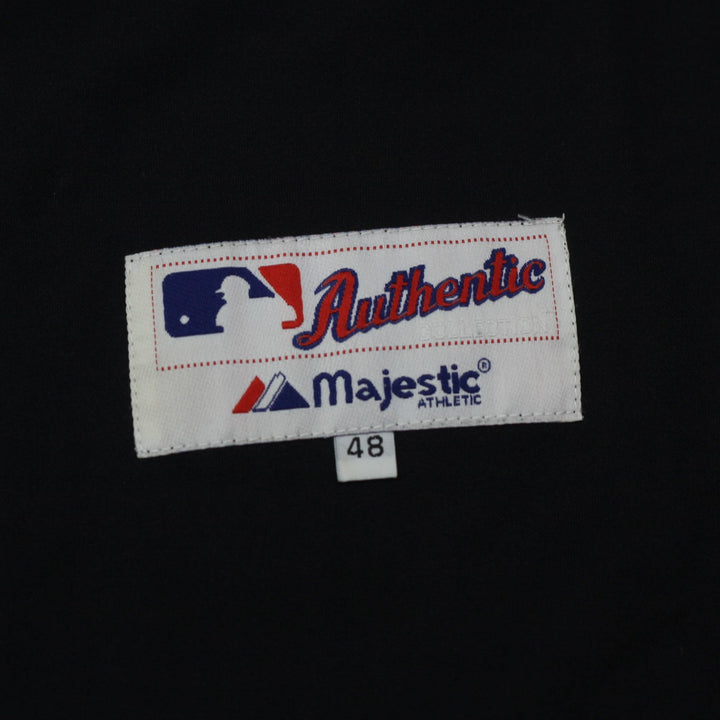 Vintage Majestic Authentic New York Mets Johan Santana #57 Jersey Shea Patch