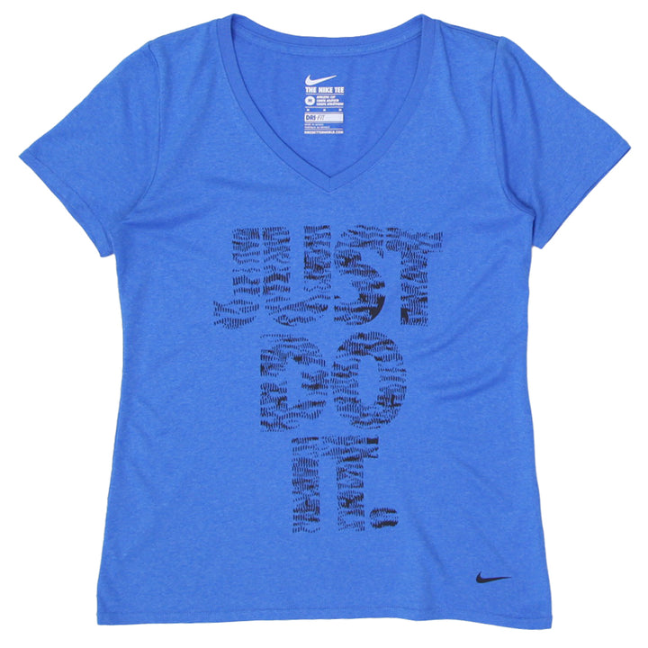 Ladies The Nike Tee Athletic Cut V-Neck T-Shirt