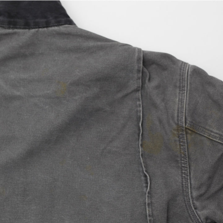 Vintage Carhartt J97 GVL Gravel Detroit Jacket Size Medium Blanket Lined