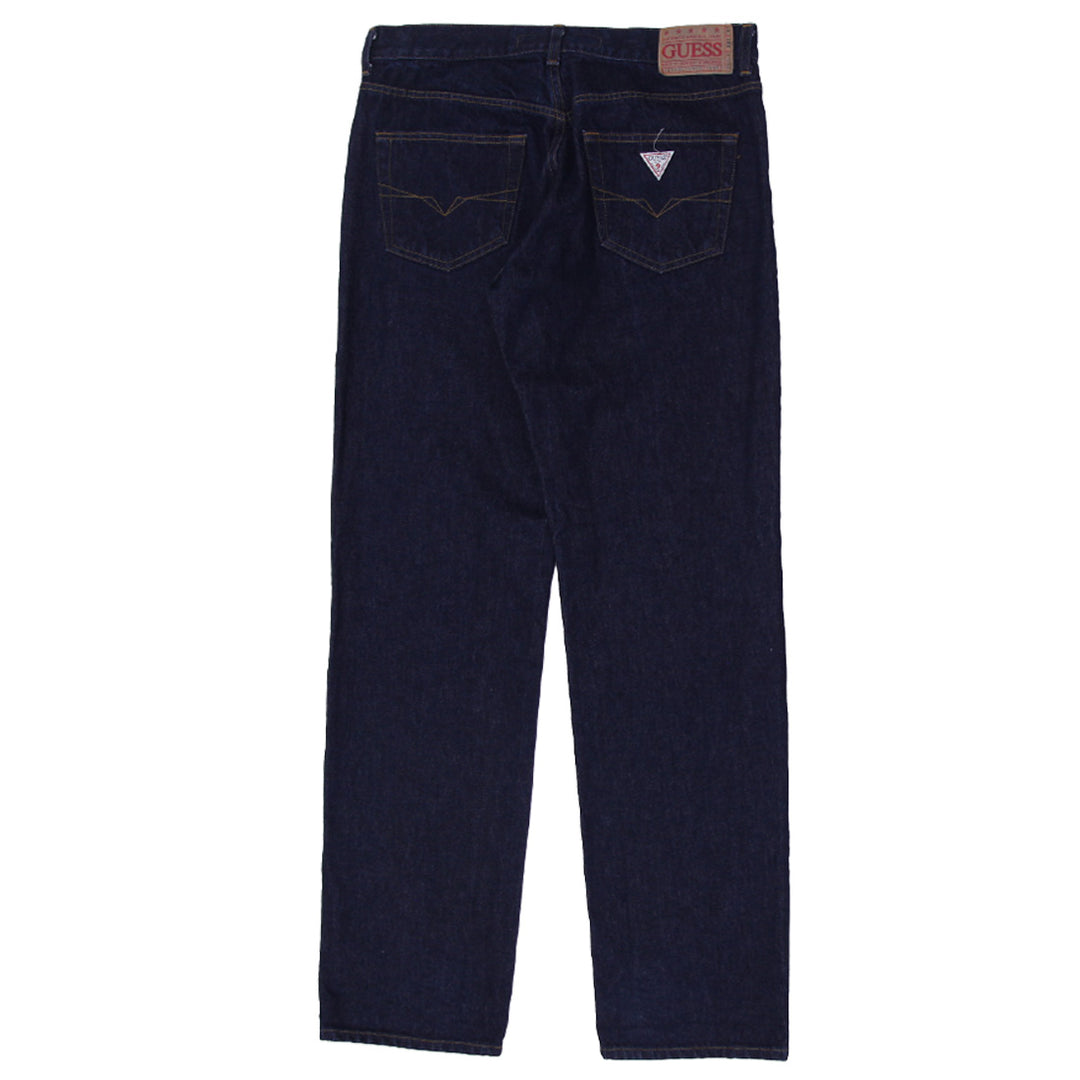 Vintage Button Fly Straight Leg Guess Jeans