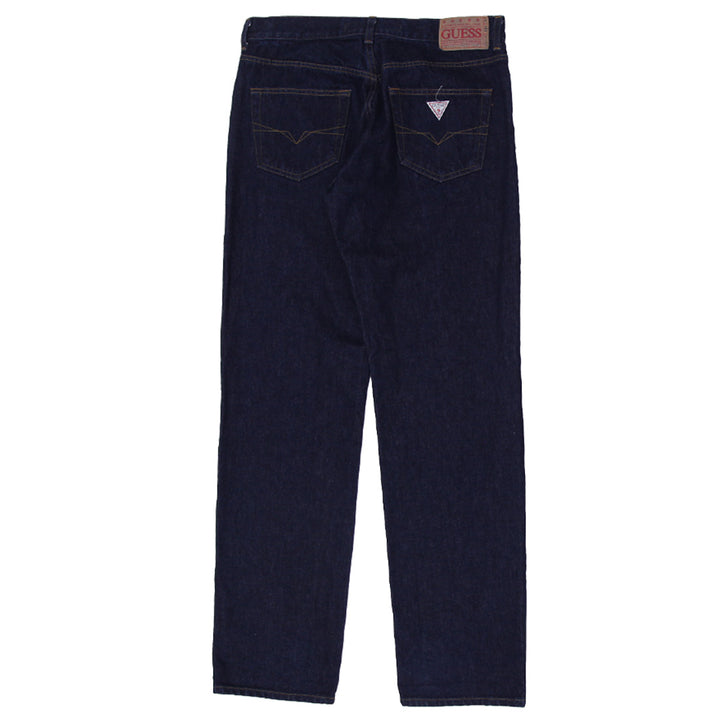 Vintage Button Fly Straight Leg Guess Jeans