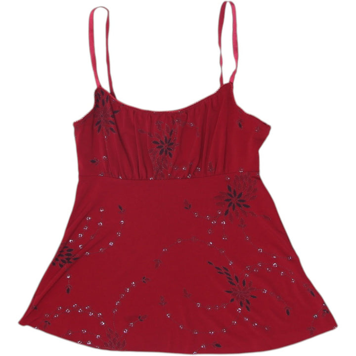 Y2K Ladies iz Byer California Tank Top Red