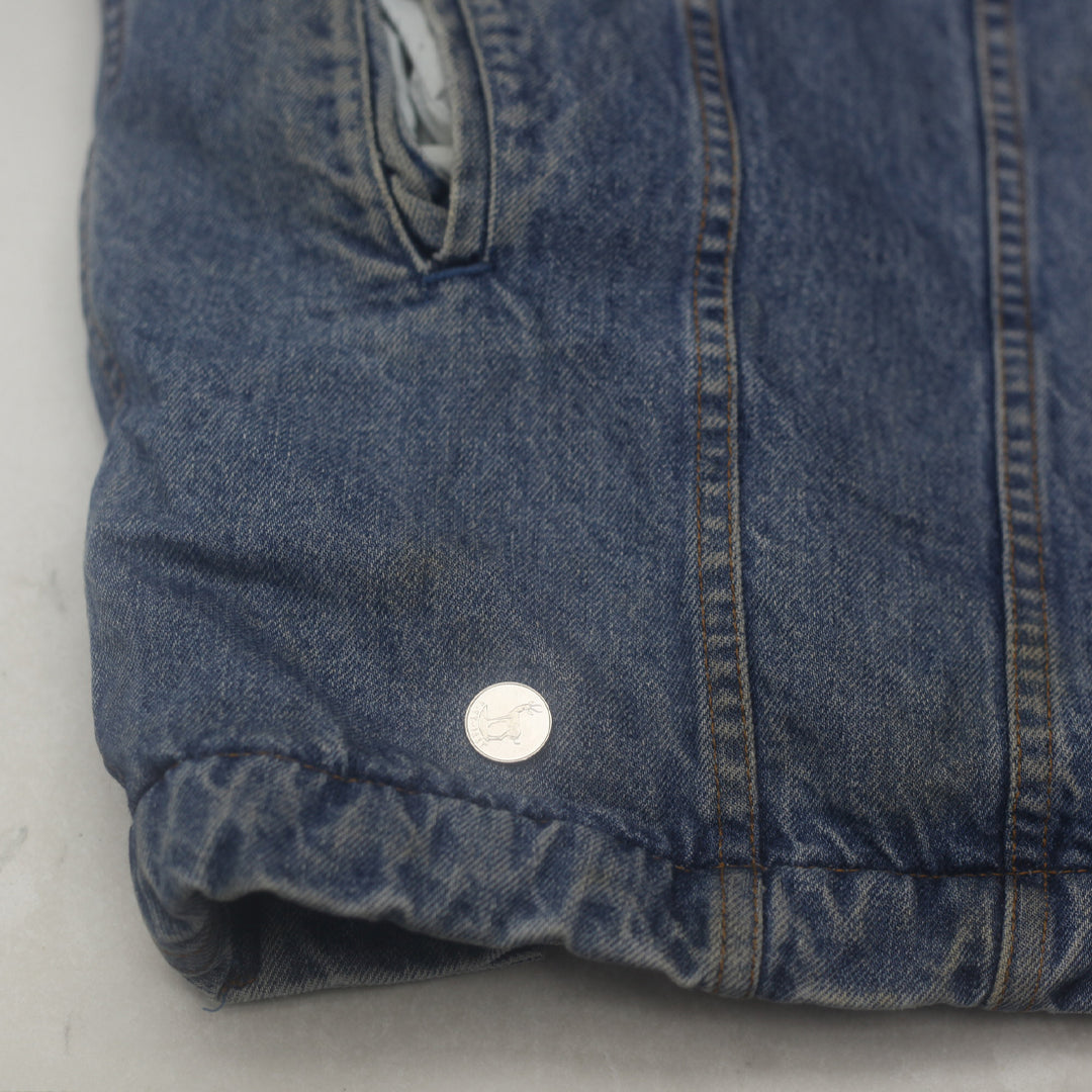 Vintage Levi's #75542-0412 Sherpa-Lined Denim Trucker Jacket XL - Fashion Rerun Vintage Migration_Jacket