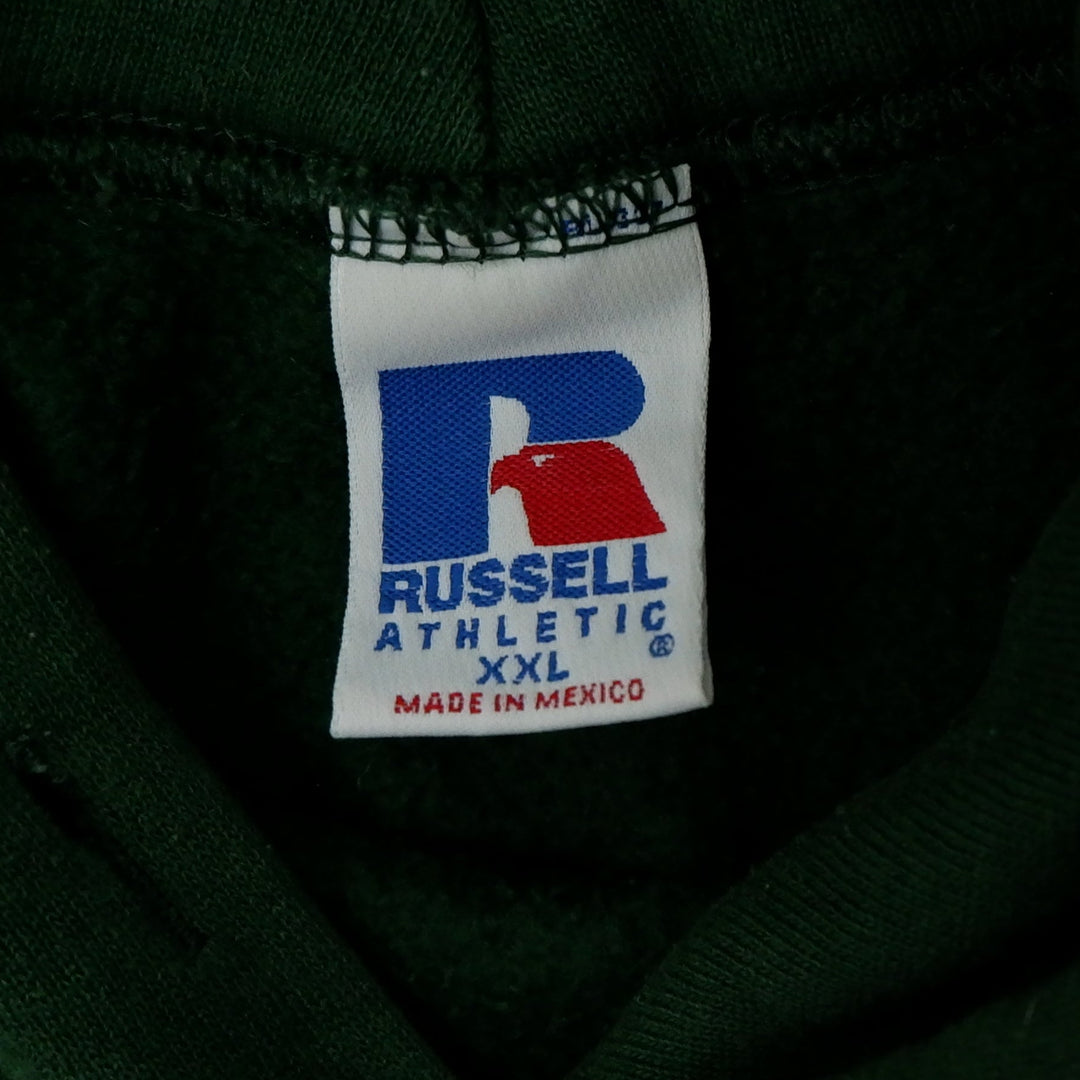 Vintage Russell Athletics Raiders Green Pullover Hoodie