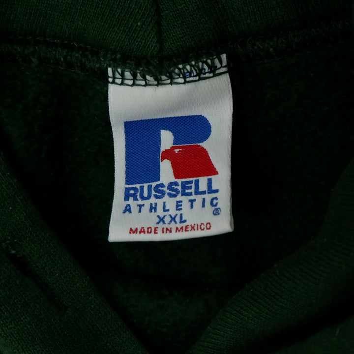 Vintage Russell Athletics Raiders Green Pullover Hoodie