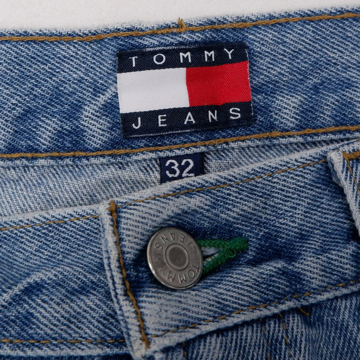 Vintage Mens Tommy Hilfiger Jeans Light Blue Straight Denim