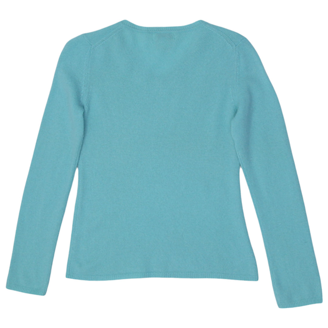 Ladies Peck & Peck 2 Ply 100% Cashmere Sweater