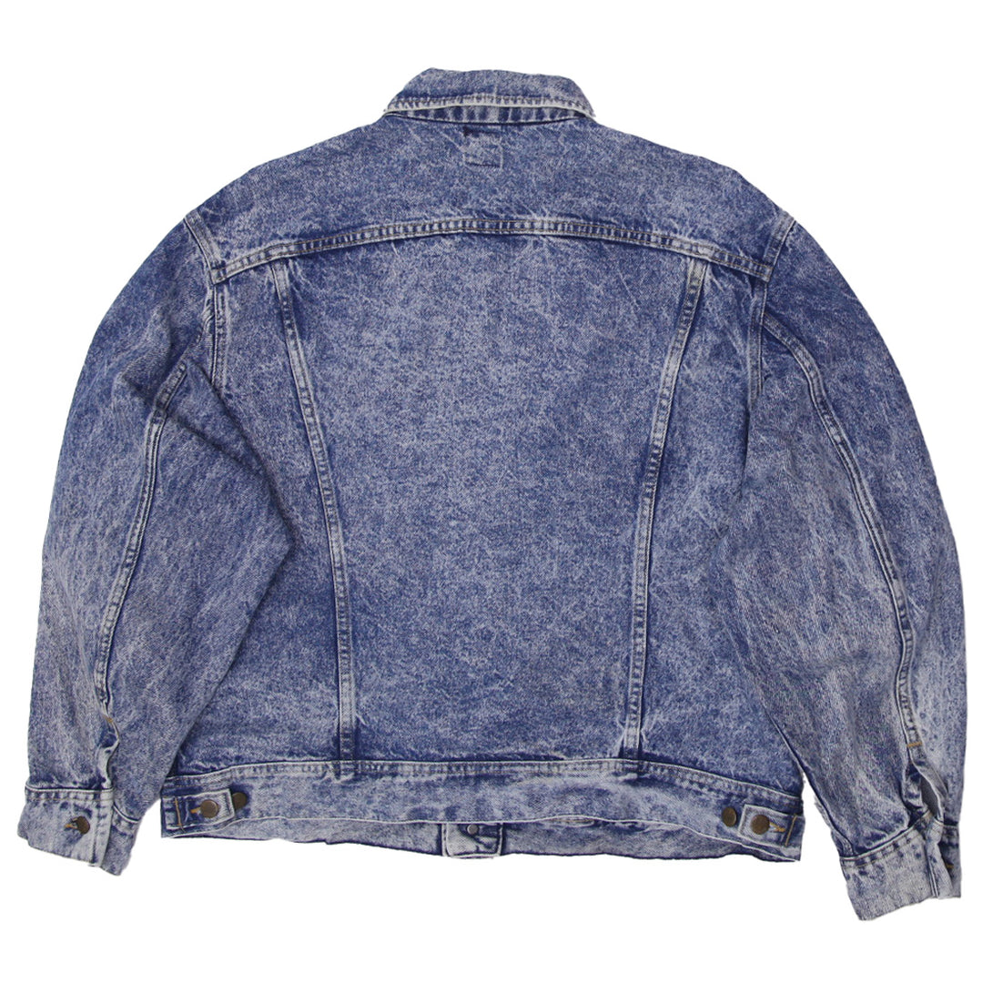 Vintage Lee Riders PATD-153438 Acid Wash Denim Jacket