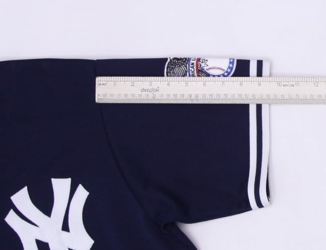 Vintage Majestic New York Yankees Baseball Navy Jersey Made In USA L | Migration_Jerseys - View 8 | Fashion Rerun