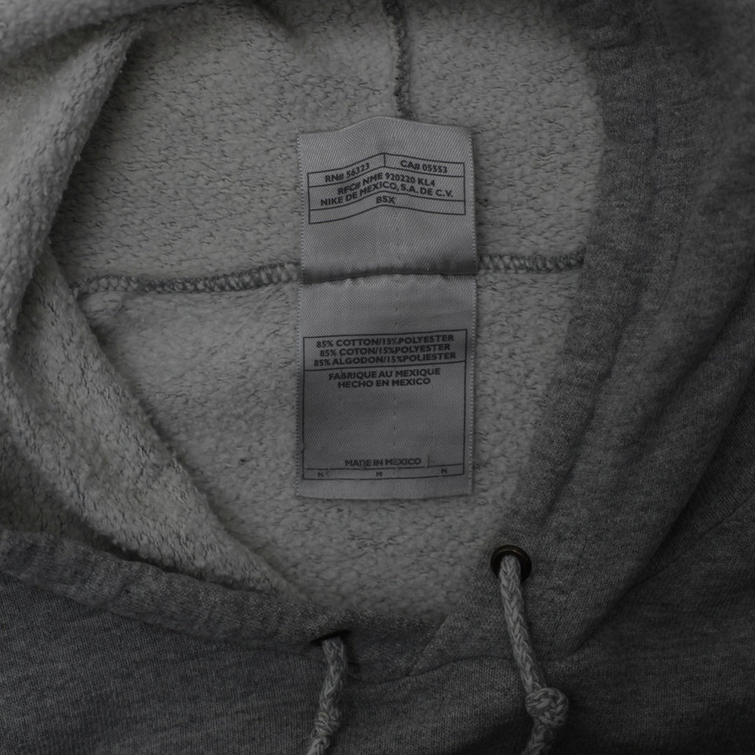 Vintage 90s Nike Hoodie Mini Center Swoosh Sweatshirt Size M | Migration_Hoodies - Detail View | Fashion Rerun