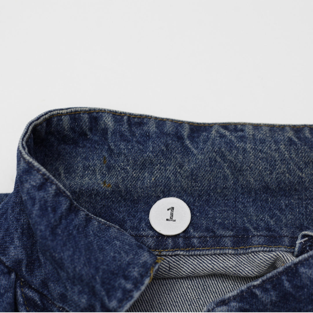 Vintage Mens Carhartt Denim Trucker Jacket Blue Workwear | Migration_Jackets UAENAT20 - Alternate View | Fashion Rerun