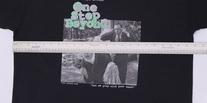 Vintage 1997 Anthony Gray One Step Beyond Single Stitch Black T-Shirt | Migration_T-Shirts - View 8 | Fashion Rerun