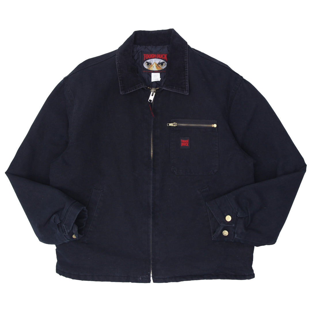 Vintage Tough Duck Work Jacket – Large (L/G), Made in Canada, Black - Fashion Rerun Vintage Migration_Jacket