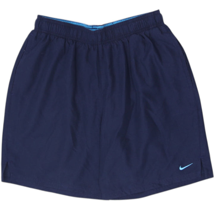 Mens Nike Navy Athletic Elastic Waist Sports Shorts Size M