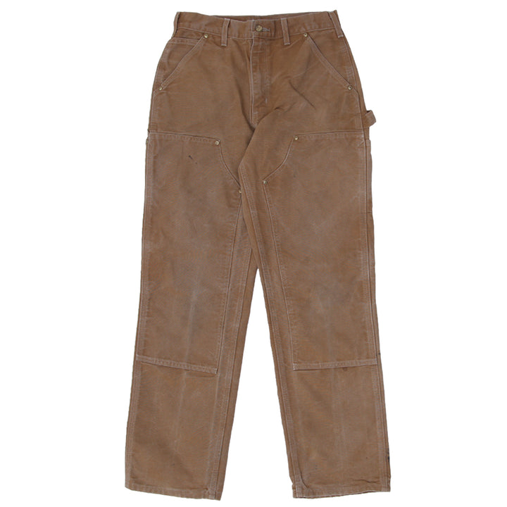 Mens Carhartt B01-BRN Loose Original Fit Double Knee Carpenter Pants - Fashion Rerun Vintage Migration_Pants