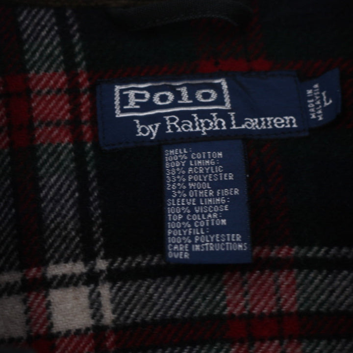 Vintage Polo By Ralph Lauren Barn Coat Chore Plaid Lined Jacket | Migration_Jacket RL Collection UAENAT20 - B | Fashion Rerun
