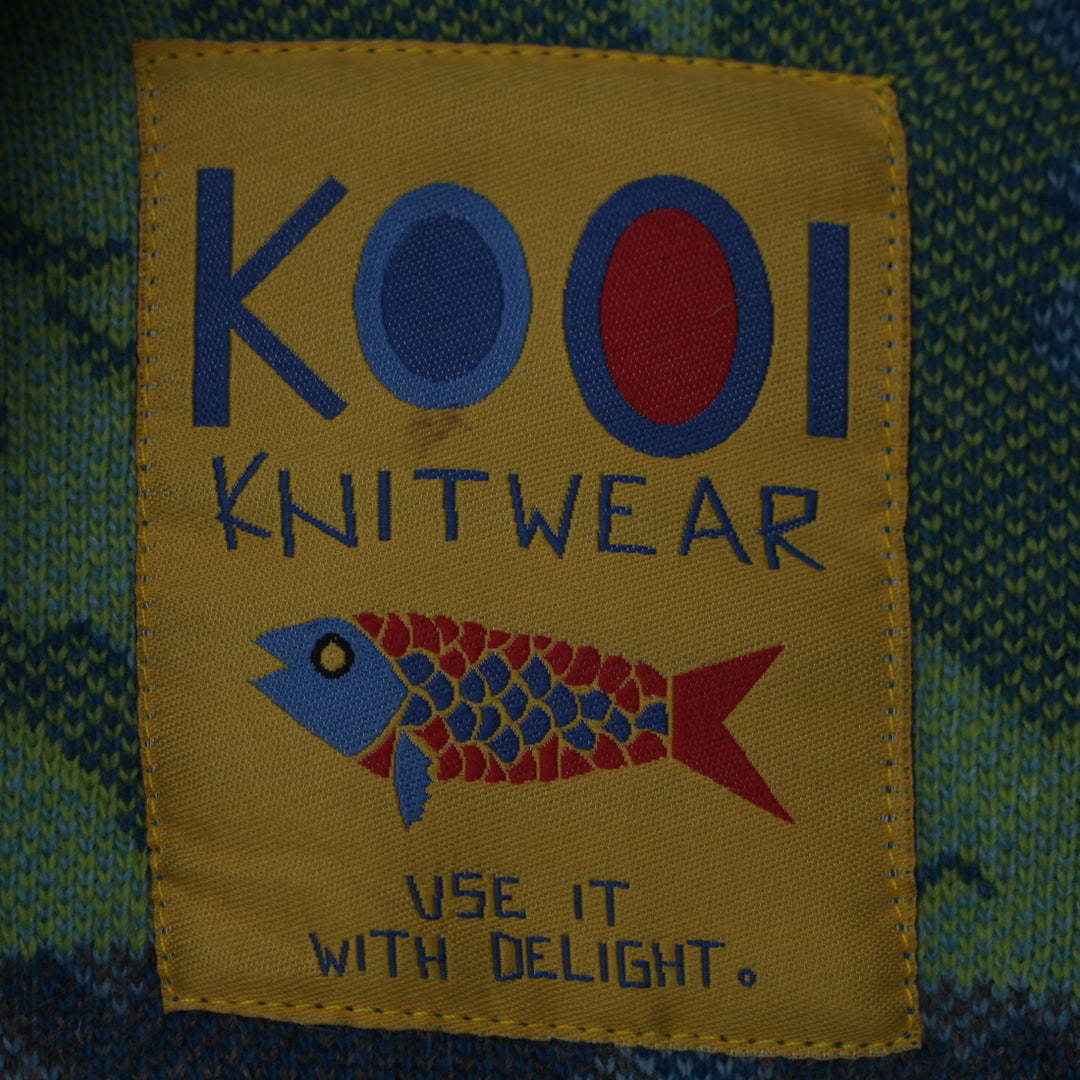 Vintage Kooi Knitwear Lambswool Coat Sweater Ladies - Fashion Rerun Vintage Migration_Sweaters