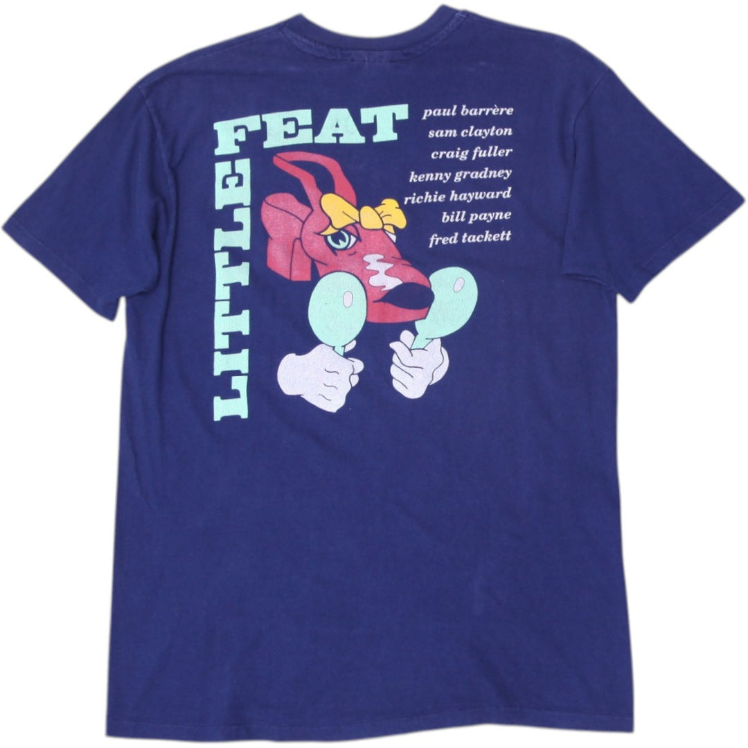 Vintage 1990 Little Feat "Representing The Mambo" Band T-Shirt Made in USA XL | Migration_T-Shirts - Side Vie | Fashion Rerun