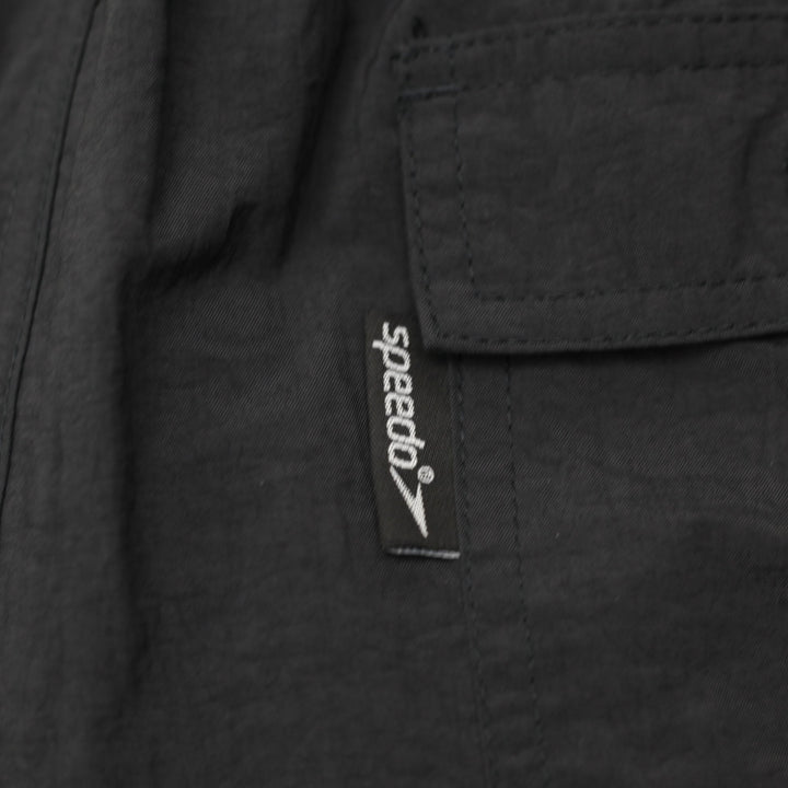 Mens Speedo Essentials Swim Shorts Trunks Medium Black Water Shorts Mesh Lining