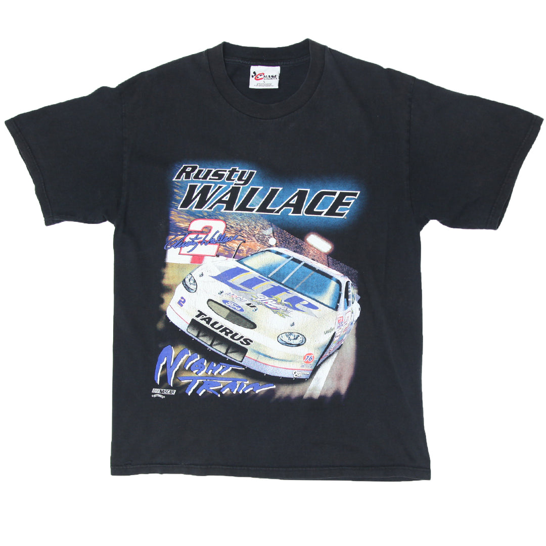 Vintage Rusty Wallace Nascar AOP T-Shirt Chase Authentics L