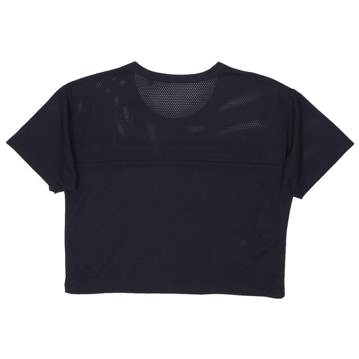 Ladies NBA Boston Celtics Black Mesh Crop Top